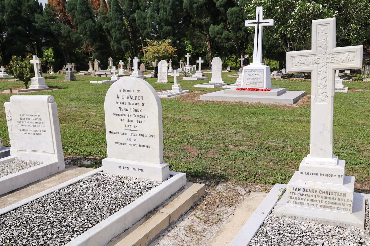 Batu Gajah Christian Cemetery