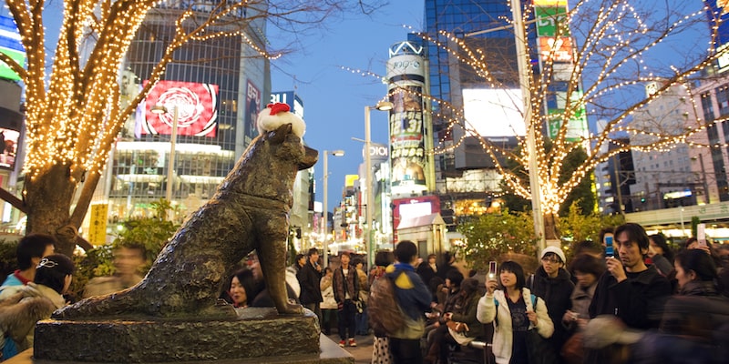 Hachiko Statue