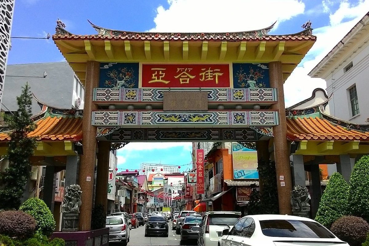 Kuching Main Bazaar and Carpenter Street